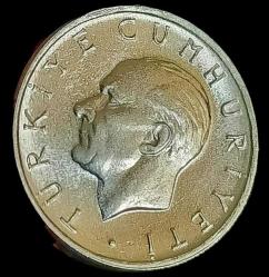 1982 1 Lira Çil Aliminyum (799 Bin baskı adet)