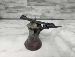 Antika Osmanlı Bakır Kahve Cezvesi
