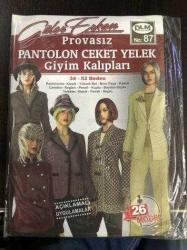 GÜLER ERKAN PROVASIZ PANTOLON CEKET YELEK GİYİM KALIPLARI NO:87