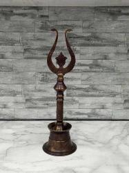 Eskilerden Osmanlı Havan Kaideli Bronz Alem