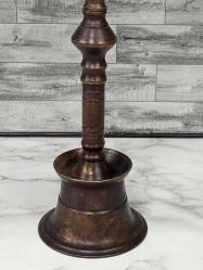 Eskilerden Osmanlı Havan Kaideli Bronz Alem