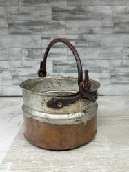 Antika Kırlangıç Geçme Bakır Helke - Bakraç