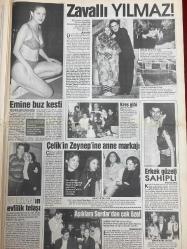 HAFTA SONU GAZETESİ DOĞUM GÜNÜ HEDİYESİ  ( Turkish Newspaper ) - 17 ARALIK 1997  - TAM TAKIM 20 SAYFADIR -Seda Sayan-Burak Çakır-Hande Ataizi-Fikret Kuşkan-Alev Gürsoy-Onur Akın-Elvan Göktaş-Yılmaz Morgül-Reha Muhtar-Ayşecik-Yüksel Güner-Gülden Aydın-Suat Suna-Zeynep Sude-Sevda Aydan-Tekin Akmansoy-Arzu Atabey-Mehmet Ali Alabora-Sanen Seylan-Aysun Kayacı-Ferhat Yılmaz-Emre Altuğ-Deniz Akkaya-Gökhan Alkan-Özcan Deniz-Ümran Hekimoğlu-Ajda Pekkan-Barış Manço-Hülya Koçyiğit-Kadir İnanır-Neslihan Kozanoğlu-Ertan Tazegül-Levent Çakır-Cem Yılmaz-Eric Ustaalioğlu-Torak Şener-Ebru Yaşar-Fulya Soysal-Haldun Dormen-Lale Mansur-Melike Zobu-Efsun Taner-Mine Çayıroğlu-Birsen Menekşeli-Hülya Avşar-Nehir Erdoğan-Nur Yerlitaş-Ogün Ferener-Augusto Okacha-Cengiz Umar-Yahya Demirel-Meral Erden-Akkan Okan-Yılmaz Morgül-Emine Ün-Volkan Severcan-Müge Özmangüç-Serdar Gökalp-Zeynep Beşler-Ayrık Demet Banu-Sinem Bilgiç-Ebru Gündeş-Derhan Durak-Aydın Koca-Şükrü Saracoğlu