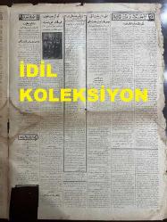 Osmanlıca Cumhuriyet Gazetesi, Orijinal Dönem Basım, (Ottoman Newspaper) - 10 Mart 1928 - Sayı: 1380 - Hicri: 17 Ramazan 1346 - Kahire Sokaklarında Nümayiş: 