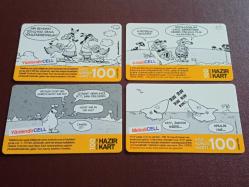 LOT.10 » TURKCELL GSM KONTÜR KARTI 4 ADET