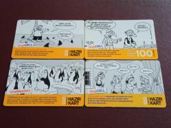 LOT.8 » TURKCELL GSM KONTÜR KARTI 4 ADET