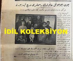 Osmanlıca Cumhuriyet Gazetesi, Orijinal Dönem Basım, (Ottoman Newspaper) - 12 Şubat 1928 - Sayı: 1353 - Hicri: 20 Şaban 1346 - Divan-ı Ali Reisi, İhsan Bey'e Öyle Sualler Sordu Ki Sabık Bahriye Vekili Cevap Veremeyecek Vaziyetlere Girerek Mütemadiyen Terledi. İhsan Bey Dünkü İsticvapta! Kaçamaklı Cevap Verdiğinden Reisin 