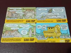 LOT.4 » TURKCELL GSM KONTÜR KARTI 4 ADET