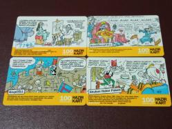 LOT.3 » TURKCELL GSM KONTÜR KARTI 4 ADET