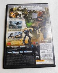 PC-DVD Transformers Revenge Of The Fallen Bilgisayar Oyunu Orijinal Kutu Kitapçık