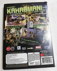 PC-DVD ROM The Incredible HULK The Official Videogame Bilgisayar Oyunu Orijinal Kutu Kitapçık