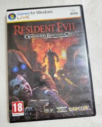 PC-DVD Resident Evil Operation Raccoon City Bilgisayar Oyunu Orijinal Kutu Kitapçık
