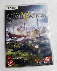 PC-DVD ROM - Sid Meier's CIVILIZATION V Nadir Bilgisayar Oyunu Orijinal Kutu Kitapçık