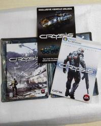 PC-DVD ROM - CRYSIS Special Edition 3 DVD'li Metal Kutu Nadir Bilgisayar Oyunu Orijinal Kutu Kitapçık