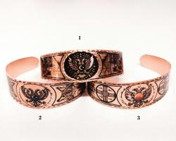 Yeni tasarım Bakır Kelekçe Bilezik , saf bakır bileklik bilezik. Ağzı açık, her bileğe uyar. Kararmaz.Türk Temalı 3 model