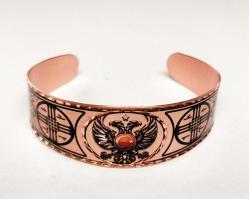 Yeni tasarım Bakır Kelekçe Bilezik , saf bakır bileklik bilezik. Ağzı açık, her bileğe uyar. Kararmaz.Türk Temalı 3 model