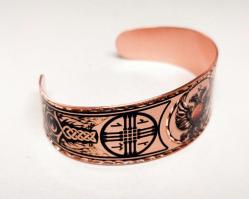 Yeni tasarım Bakır Kelekçe Bilezik , saf bakır bileklik bilezik. Ağzı açık, her bileğe uyar. Kararmaz.Türk Temalı 3 model