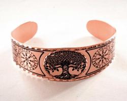 Yeni tasarım Bakır Kelekçe Bilezik , saf bakır bileklik bilezik. Ağzı açık, her bileğe uyar. Kararmaz.Vikingler,dragon ve hayat ağacı 3 model
