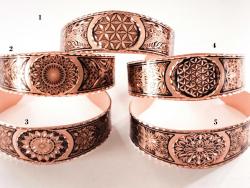 Yeni tasarım Bakır Kelekçe Bilezik , saf bakır bileklik bilezik. Ağzı açık, her bileğe uyar. Kararmaz.5 farklı model