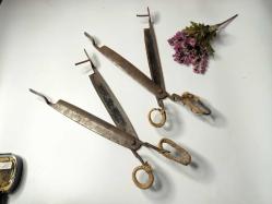 Antika Halı Makası - AŞIRI UZUN - NADİR MAKASLAR - - 2 Adet