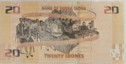 Sierra Leone 20 Leones 2022 Çil