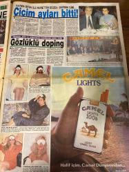 HAFTA SONU GAZETESİ DOĞUM GÜNÜ HEDİYESİ  ( Turkish Newspaper ) - 18 OCAK 1991  - TAM TAKIM 8 SAYFADIR -Ahu Tuğba-Kadir İnanır-Fatma Girik-Nurettin Sözen-Nazo Gelin-Ahu Tuğba-Nil Ünal-Sibel Şimşek-Melike Zobu-Seren Serengil-Meltem Doğanay-Erol Köse-Sami Savaş-Korhan Abay-Bambi-Selin Şen-Özlem Onursal-Hamit Yıldırım-Müjde Ar-Cenk Koray-Müge Oruçkaptan-Fikret Hakan-Zeki Müren-Müşerref Akay-Özlem Onursal-Hamit Yıldırım-Kadir İnanır-Ferdi Tayfur-Fulya Keskin-Saadet Gürses Seks şantajı-Ahu Kadir’i fena harcadı-Ahu’dan popo şov-Haber yorum fısıltı-Cici anne-Antika çift-Yıllar sonra-Pahalı aşk tam gaz-Bambi hedefte-Doktor bey pek ciddi-Hastanelik poz-Seksi konuk-Son durak sinema-Ünlüler buluştu-Seren Serengil’in şıklığı-Korkusuz beraberlik-Cicim ayları bitti-Gözlüklü doping-Yeşilçam’ın TRT’yi eleştirmeye hakkı yok-57’lik çapkın-Eşleri çekiştirme gecesi-Levdi Papatya’yla ikinci koca-Çalışsız saray-Şarkıcı annenin çöpçatan çocukları-Zeki Müren nikah şahidi-Tehditler dayaklar ve ölü doğum-Acı­sız