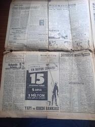 Hürriyet Gazetesi - Turkish Newspaper - 10 Ekim 1960 - Yassıada'dan  ilk fotoğraflar  - Adnan Menderes terliyor ama sıcaktan değil fotoğraf - avukatlar sanıklarla Bugün görüşecek - Celal Bayar dalgın ve düşünceli fotoğraf - Devlet malzeme ofisi umum müdürü Talat Kızılviranoğlu tevkif edemez edildi - Cemal Gürsel pazarı dostlarıyla geçirdi - İstanbul'da bugün bu gece sinema tiyatro programı - Beşiktaş dünkü maçta da Ankaragücü'nü yendi - yüzme yarışmalarında Dün de üç yeni Türkiye rekoru kırıldı - İzmir'de Kasımpaşa izmirspor'u yendi - Vefa 2 Adanademirspor 2 - Onlarla bir yıl yazan Arif Özgen - Adnan Menderes Radyo gazetesinin sözlerini her gün not ettirdi - Marilyn Monroe ile kocası arasında ne var fotoğraf - Yassıada tarihi duruşması önümüzdeki cuma günü saat 9.30'da itibaren başlayacak fotoğraf - Türkçe ezan okuyacak müezzine mani olundu - Beş kulüp basıldı 90 kumarbaz tutuldu - Yassıada resimleri hazineye 298 bin lira gelir kazandırdı - Refik Koraltan kantinde fotoğraf