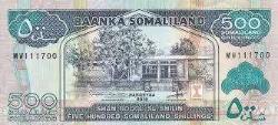 Somaliland 500 Şilin Çil