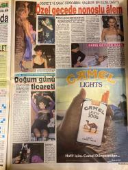 HAFTA SONU GAZETESİ DOĞUM GÜNÜ HEDİYESİ  ( Turkish Newspaper ) - 25 OCAK 1991  - TAM TAKIM 8 SAYFADIR -Mehmet Ali Erbil-Sibel Can-Zuhal Olcay-Hülya Koçyiğit-Emel Müftüoğlu-İlknur Bozkurt-Sevda Ferdağ-Binnaz Avcı-Müjdat Gezen-Ayşe Karanfil-Tarkan Yavaş-Ayhan Işık-Mehmet Aslan-Cem Davran-Cihan Ünal-Ayben Erman-Mehmet Ali Alabora Saddam’a ölüm-Çılgın Zuhal-Her şey vatan için-Çıplak moral ve Osmanlılık-O şimdi asker-Nene Hatun torunları-Seyirlik ikili-Feminist anne-Evli kraliçe adayı-Gerdek heyecanı-Kızından annesine evlilik resti-Porno hortladı-Savaşta hayır ama-Vatan için can feda-30 senedir içiyorum dört kez evlendim-Zerrin Özer-Leyla Gencer-Yüksel Uzel-Metin Akpınar-Recep Kamalak-Mahmut Erdal-Dilek Güney-Aysın Güleryüz-Hülya Avşar-Ahu Tuğba-Sibel Gökçe-Sayıl Akalın-Suna Yıldızoğlu-Seyhan Soylu-Hülya Koçyiğit Kürkler konuşuyor-Ayaküstü teklif-Alemyorgunu-Yeni yaşlar-Anneliğin tadı-Gecelerin adamı-Hemşeri sayılırız-Ramazan temposu-İşini biliyor-Özel gecede nonoşlu alem-Barış getiren kaza