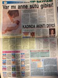 HAFTA SONU GAZETESİ DOĞUM GÜNÜ HEDİYESİ  ( Turkish Newspaper ) - 28 ŞUBAT 1992  - TAM TAKIM 8 SAYFADIR -Tansu Çiller-İbrahim Tatlıses-Hülya Avşar-Gül Ergi-Ümit Aslan-Özlem Savaş-Ülkü Erakalın-Cem Özer-Bülent Ersoy-Burhan Ayeri-Müjgan Suzan-Princess Bruno-Güngör Bayrak-Papatya Zengin-İsmail Bey-Müjgan Arseven Tansu Çiller’e tele-tezgah-Yasak aşk gündemde-Hülya’lı show başka bir alem-Biz bize ödün yok-Çapkın beylere eşlerinden hediye-Şaka dediğin-Silikonlarda kundura-Rekora gidiyor-Pavarotti’nin has taklidi-Beni Demirel’in bakanı vurdurdu-45’lik dulun liseli erkeği-Çılgın sonbahara dikkat-Ahmet Özal’ı eleştirdik tiyatromuz kapatıldı-Yarsayalım aşk-Son söz Papatya’nın-Lady’nin yuvasında dul tehlike-Sessiz sedasız yıldönümü-Nazan Şoray-Ayşen Arman-Yasemin Koşal-Gökhan Arsoy-Erdal Çelik-Nazmi Şenel-Bülent Ersoy-Deniz Pulaş-Erdinç Akbaş-Ayşe Mine-Müjgan Suzan-Yeşim Tuna-Mühtesem Nejad Tam teşekküllü alem-Nikah yerine ayrılık-Erdal’ın başı dertte-Mazide kalan aşk-Politikalı geceler-Bülent’e ş