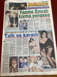 HAFTA SONU EKSTRA GAZETESİ DOĞUM GÜNÜ HEDİYESİ  ( Turkish Newspaper ) - 28 ŞUBAT 1992 - TAM TAKIM 8 SAYFADIR -Emrah-Nükhet Duru-Sehzade Cem-Soner Olgun-Nurhan Damcıoğlu-Sami Mutlu-Asım Ekren-Gelin Şahinoğlu-Nur Şahinoğlu-Atay Böcek-Ercan Öz-Yasemin Öz-Metin Üner-Zeynep Çamlıbel-Didem Kayalı-Yasemin Yelda Gül-Can Tanrıkay-Filiz Caner-Lara Doraner-Ümit Ak-Suna Uysal-Metin Küpeli-Orta Çamlıbel-Mahsun Onnik-Derya Vırat-Eser Şahin-Nihal Ertürk-Timur Ertürk-Gamze Gireg-Pervin Erbölücü-Figen Bilgiç-Şule Ortaca-Derya Vırat-Eser Şahin-Leyla Birgicay-Dilek Erkanlar-Ayşevin Uygur-Şebnem Figen-Yeşim Uz-Ümit Ak-Leyla Şerşes-Remzi Gümüş-Turgay Elmas-Dilek (Abalı) Elmas-Osman Selçuk-Dilbik Ültay-Ayşe Toros-Sevim Dede-Muazzez Baştürk-Nur Eser-Murat Efe-İbrahim Efe-Ayfer Pirinççi-Şebnem Sertel-Hülya Polat-Ayşe Nur-Bozkurt-Sibel Arda-Hakan Tepesli-Can Tanrıkay-Mine Gül-Nur İnci-Nihat Akın Yapma Emrah kıyma yengene-Hülya Avşar-Meral Görgün-Vural Görgün-Bülent Eczacıbaşı-Bülent Karagöz-Belgin Eczacıbaşı-F