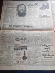 Hürriyet Gazetesi - Turkish Newspaper - 5 Eylül 1958 - kabinedeki değişiklikler dün belli oldu - İlk defa hükümete giren Haluk Şaman devlet vekili oldu - maliye vekili Hasan Polatkan sanayi vekaletine de vekillik edecek - başvekil ablam Menderes Zeynep Kamil Hastanesi'ne ilave olarak yapılan çocuk ve doğum pavyonlarının açılışını yaptı fotoğraf - Eisenhower Kızıl Çin'e sert ihtarda bulundu fotoğraf - Venedik festivali'nde dikkat çeken güzel Lynn Tracey fotoğraf - CHP ekibinin Karadeniz gezisinin dönüşü hadiselerle dolu geçiyor - ekmek çeşnisi yakında tekrar değiştirilecek - Faysal ve Nuri Sait Paşa nasıl öldürüldü Irak ihtilalinin içyüzü yazan Tahsin Öztin fotoğraflar Rüçhan Arıkan Yazı Dizisi - Amerika'nın zenci düşmanlığına güzel bir örnek daha 19 lira uğruna idam edilen Jimmy Wilson fotoğraf - Beşiktaş 2 Adalet 1 fotoğraf - Karagümrük Vefa bugün saat 16.00'da karşılaşıyor - Fenerbahçe ve İstanbulspor kampa giriyor - atletizmde Varşova Londra'yı 83 72 yendi - Fenerbahçe kombine bilet
