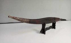 Orijinal Nadir Antika Osmanlı Deli Süvariler Laz Yatağan