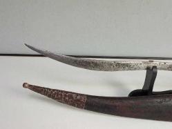 Orijinal Nadir Antika Osmanlı Deli Süvariler Laz Yatağan