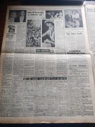 Hürriyet Gazetesi - Turkish Newspaper - 11 Eylül 1957 - Seçim kanunu tadil tasarısı meclise geldi - 3 iltihak Hürriyet Partisi Mebusları 35 yı buldu - CHP kurultayı seçimde karar almayı Parti meclisine verdi - Fuat Köprülü üniversiteyi mi dönmek hayır dedi - eski Demokrat Parti kurucularından Fuat Köprülü bahçekapıdan tramvaya binerek sultanahmet'e gitti fotoğraf - Türk gençliği Kıbrıs davasına verdiği önemi bir daha belirtti - Osman Bölükbaşı cezaevinden doğan çocuğuna isim koydu Hürriyet fotoğraf - Batı trakya'da Yunan valilerin yeni baskıları - ikimizin erkeği yazan Vicki Baum Yazı Dizisi - aşk ve macera romanı siyah kuğu çizen Faruk Geç - Rıfat Vardaroğlu  İstanbul Belediye Reis muavinliğinden istifa etti - Hollywood'un skandal dosyası yazan John Blair Yazı Dizisi - Jayne Mansfield 3 yıllık kavalyesini terk etti fotoğraf - Sunay oto kursu - Beşiktaş Kasımpaşa bugün saat 16.00'da karşılaşıyorlar fotoğraf - Sarıyer Beylerbeyi maçında hakem 4 oyuncuyu sahadan çıkardı - Türkiyenin maçı