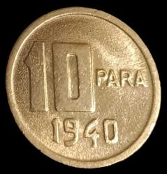 1940 10 Para Çil