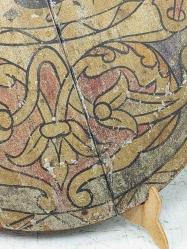 Antika Osmanlı Nadir Tekke İşi El Çekme Ahşap Karşılama