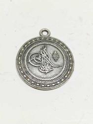 KL1----OSMANLI PARA REPLİKASI METAL KOLYE UCU