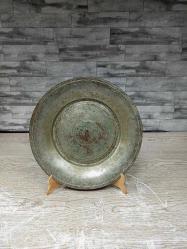 Antika 1800'ler Osmanlı Ermeni Bakır Tabak