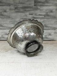 Antika Osmanlı Kalem İşçilikli Bakır Büyük Kase