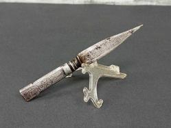 Antika Nadir Feinstahl Solingen Gravürlü Hançer