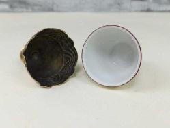 Antika Osmanlı Süleymaniye Damgalı Zarf ve Fincan