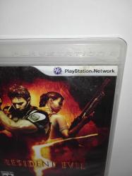 Ps3 oyun Resident Evil 5. Orijinal. kitapçık mevcut. Disk tertemiz koleksiyonluk