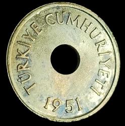 1951 1 Kuruş