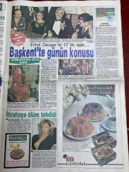 HAFTA SONU EXTRA GAZETESİ DOĞUM GÜNÜ HEDİYESİ  ( Turkish Newspaper ) - 11 MART 1993 - TAM TAKIM 16 SAYFADIR -İhsan Yalçın-Belinda-Güney Yalçın-Halil Ergün-Zerrin Özer-Akın Akıncı-Mahir Özmen-Sarah Ferguson-Prens Andrew-Peter Kirsl-Ornella Muti-Franco Cittadini-Ramiz Dağlı-Metin Özkul-Eda Özkul-Aydın Esen-Erkal Zenger-Ahmet Karaca-Nurdan Torun-Müjde Ar-Ebru Gündeş-Yunus Bülbül-Sazer Güvenir-Hayriye Koyun-Fatoş Koyun Telefonda cinsel keyif-İhsan Yalçın’dan yeni bir çapkınlık daha-Dansözle tele aşk-Başkan Bey’in ilk cinsel keyif sabıkası-Bayan Yalçın’dan destek-Gizlenen sahneler-Sarı tebessüm-Evli kadın genç sevgili-Zerrin’in verilmiş sadakası varmış-Camgöz başkan-Haline şükrediyor-Fettan Sarah’ın oyunu-Ornella uyuyor mu-Ve hanedanı soydular-Eastwood’un gençlik sırrı-Porno TV patroniçesi-Özkülüler’in büyük oyunu-Protest müziğin sessiz savaşçısı-Yasa yolda kasetler depoda-Eurosion gerçeği-Başkent’te günün konusu-Azerbaycan’dan gelen cariye-İtirafçıya ölüm tehdidi-Abacı’dan gazinocuya ceza-