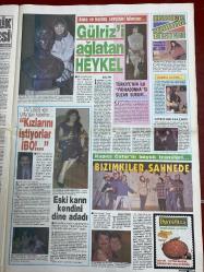 HAFTA SONU EXTRA GAZETESİ DOĞUM GÜNÜ HEDİYESİ  ( Turkish Newspaper ) - 11 MART 1993 - TAM TAKIM 16 SAYFADIR -İhsan Yalçın-Belinda-Güney Yalçın-Halil Ergün-Zerrin Özer-Akın Akıncı-Mahir Özmen-Sarah Ferguson-Prens Andrew-Peter Kirsl-Ornella Muti-Franco Cittadini-Ramiz Dağlı-Metin Özkul-Eda Özkul-Aydın Esen-Erkal Zenger-Ahmet Karaca-Nurdan Torun-Müjde Ar-Ebru Gündeş-Yunus Bülbül-Sazer Güvenir-Hayriye Koyun-Fatoş Koyun Telefonda cinsel keyif-İhsan Yalçın’dan yeni bir çapkınlık daha-Dansözle tele aşk-Başkan Bey’in ilk cinsel keyif sabıkası-Bayan Yalçın’dan destek-Gizlenen sahneler-Sarı tebessüm-Evli kadın genç sevgili-Zerrin’in verilmiş sadakası varmış-Camgöz başkan-Haline şükrediyor-Fettan Sarah’ın oyunu-Ornella uyuyor mu-Ve hanedanı soydular-Eastwood’un gençlik sırrı-Porno TV patroniçesi-Özkülüler’in büyük oyunu-Protest müziğin sessiz savaşçısı-Yasa yolda kasetler depoda-Eurosion gerçeği-Başkent’te günün konusu-Azerbaycan’dan gelen cariye-İtirafçıya ölüm tehdidi-Abacı’dan gazinocuya ceza-