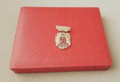 RUSYA SOVYET DÖNEMİ MÜZİK FESTİVALİ 50.YIL MADALYA - ROZETİ  C2821