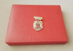 RUSYA SOVYET DÖNEMİ MÜZİK FESTİVALİ 50.YIL MADALYA - ROZETİ  C2821