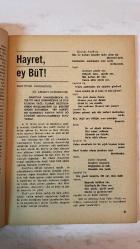 TÜRK EDEBİYATI AYLIK FİKİR VE SANAT DERGİSİ - ŞUBAT 1977 SAYI: 40 AHMET KABAKLI - İSMAİL GERÇEKSÖZ - MEHMET KAPLAN - BAHTİYAR VAHABZADE - H. AHMET SCHMIEDE - İLHAN GEÇER - EMRULLAH EVLİ - REFİK ÖZDEK - HALIL KARABULUT - MEHMET HALİSTİN KUKUL - TAHİR KUTSI MAKAL - OKTAY ALTUNBAY - MEHMET MENTEŞOĞLU - DENİZ BANOĞLU - SAADETTİN TOPUZOĞLU - SERDAR SAVAŞ - MUSA BOZLAK - SİNAN TANAKOL - FİKRET ŞİMŞEK - AHMET G. ALPAT - YAHYA KEMAL - MÜKRİMİN HALİL YINAÇ - İBNÜLEMİN MAHMUT KEMAL - AHMET HAMDİ TANPINAR - A. N. TARLAN - ATA TERZİBAŞI - FÜZULİ - SÜLEYMAN NAZİF BİR YİĞİT KALEM - SOHBET VE KİTAP - HAYRET EY BÜT - FÜZULİ'DE HALK DUYGUSU VE RÜMUZLAR - TAM TAKIM EKSİKSİZ 58 SAYFA