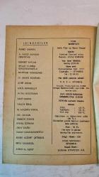 TÜRK EDEBİYATI AYLIK FİKİR VE SANAT DERGİSİ - ARALIK 1977 SAYI: 50 AHMET KABAKLI - A. YAVUZ AKPINAR - MEHMET KAPLAN - NİYAZİ YILDIRIM GENÇOSMANOĞLU - BAHTİYAR VAHABZADE (H. AHMET SCHMIEDE) - ŞERİF AKTAŞ - HALİL KARABULUT - ALTAN DELİORMAN - SADI SAMRA - YALÇIN İZBUL - M. HALİSTİN KUKUL - GÜL CELKAN (ROBERT FORST) - KEMAL ÖZPINAR - ABAY DAĞLI - VAHAP KABAHASANOĞLU - MEHDİ NÜZHET ÇETİNBAŞ - EBRU CANGÜZEL - AHMET G. ALPAT AZERBAYCAN - DİLİN CANLANDIRMA GÜCÜ - ANA - PİŞMANLIK - ROMAN SAHASINDA TAKLİT VE BÜYÜK SANATKÂR SORUNU - TAM TAKIM EKSİKSİZ 52 SAYFA